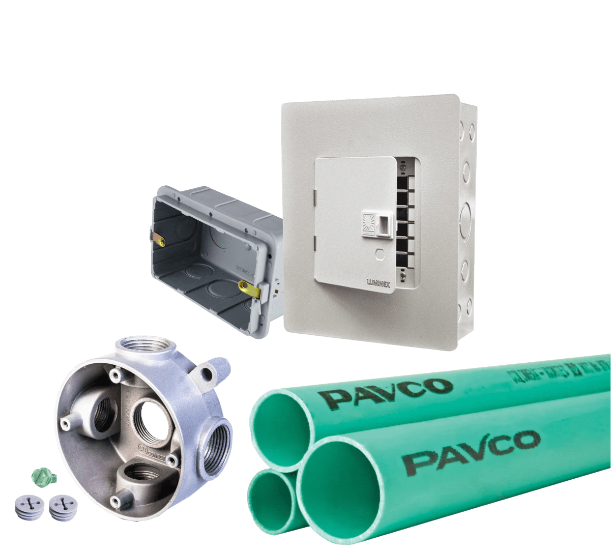 electricidad tuberias tomacorrientes tableros